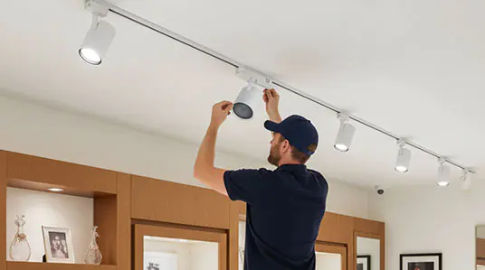 Installation LED-Panel